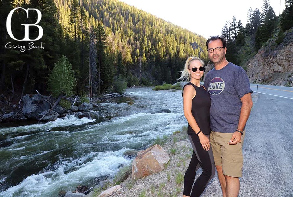 Danitza and Esteban at Salmon River