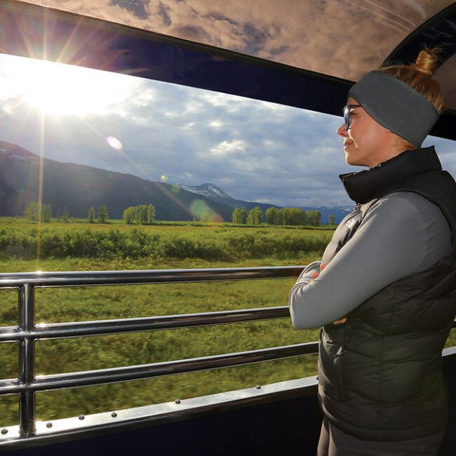 Danitza at Alaska Rail