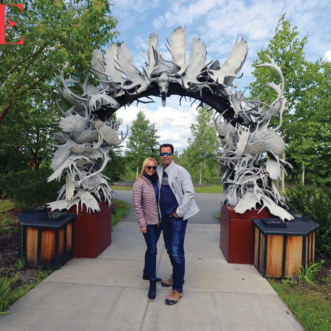 Estaben and Danitza at Fairbanks