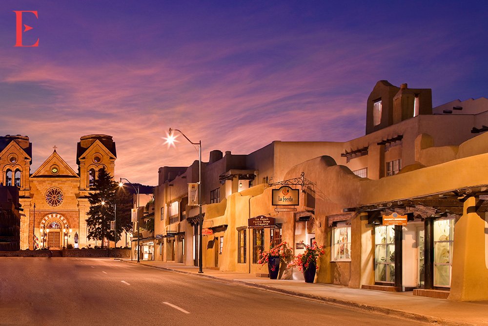 La Fonda on San Francisco Street in Santa Fe New Mexico
