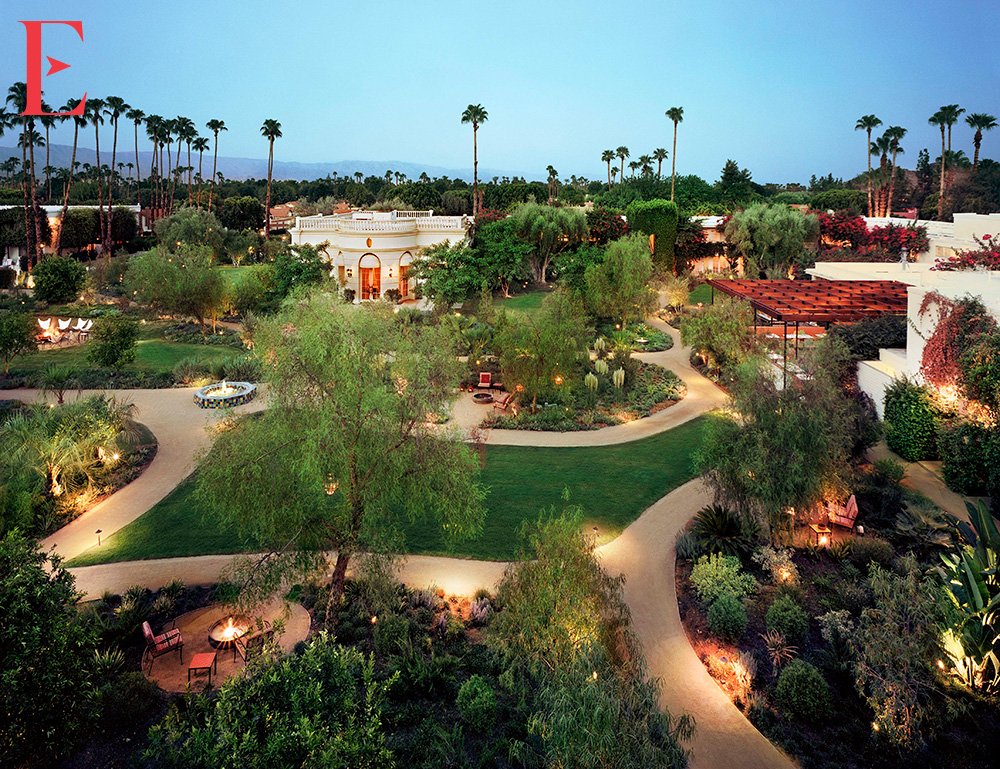 Parker Palm Springs garden