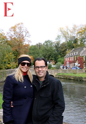 Danitza and Esteban at Bibury