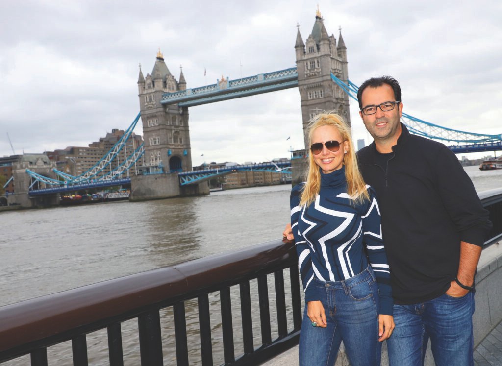 Danitza and Esteban Villaneuva at The Tower Birdge